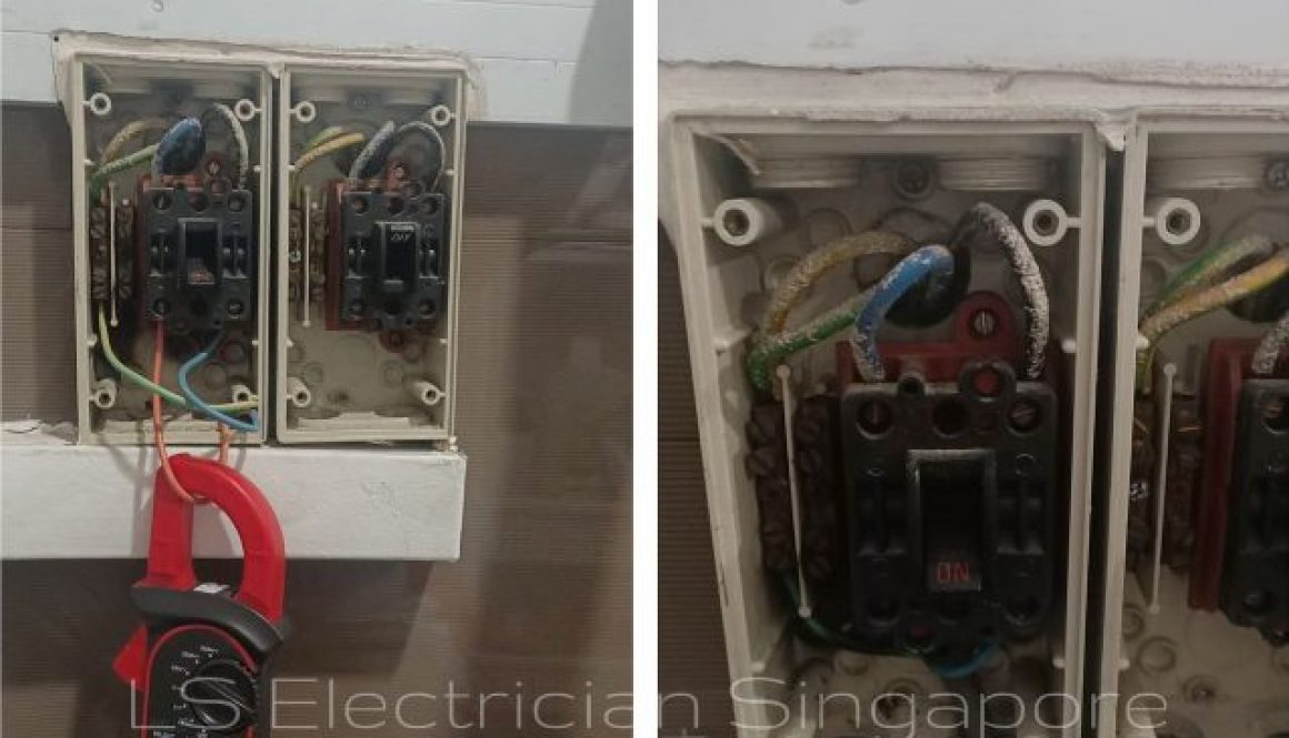 Troubleshooting Short Circuit - A/C Outgoing Cable Burn