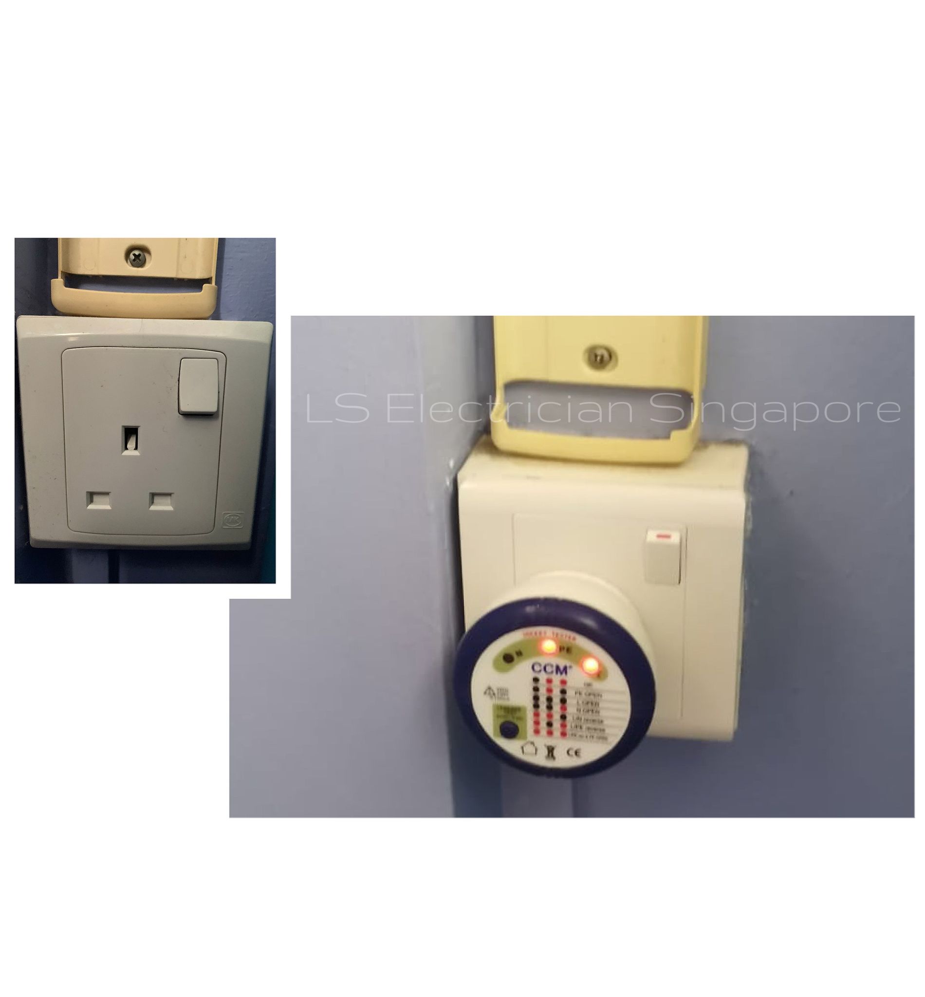 Supply And Replace 13A Single Socket Faceplate