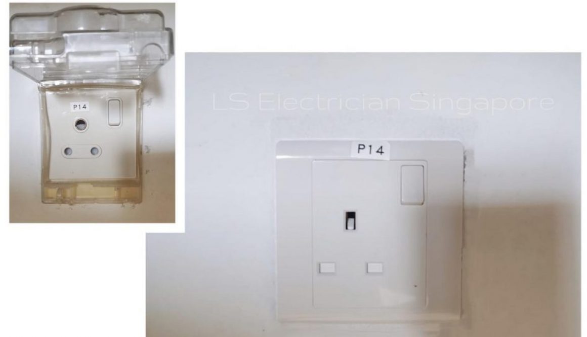 Replace 15A Power Socket To 13A Power Socket