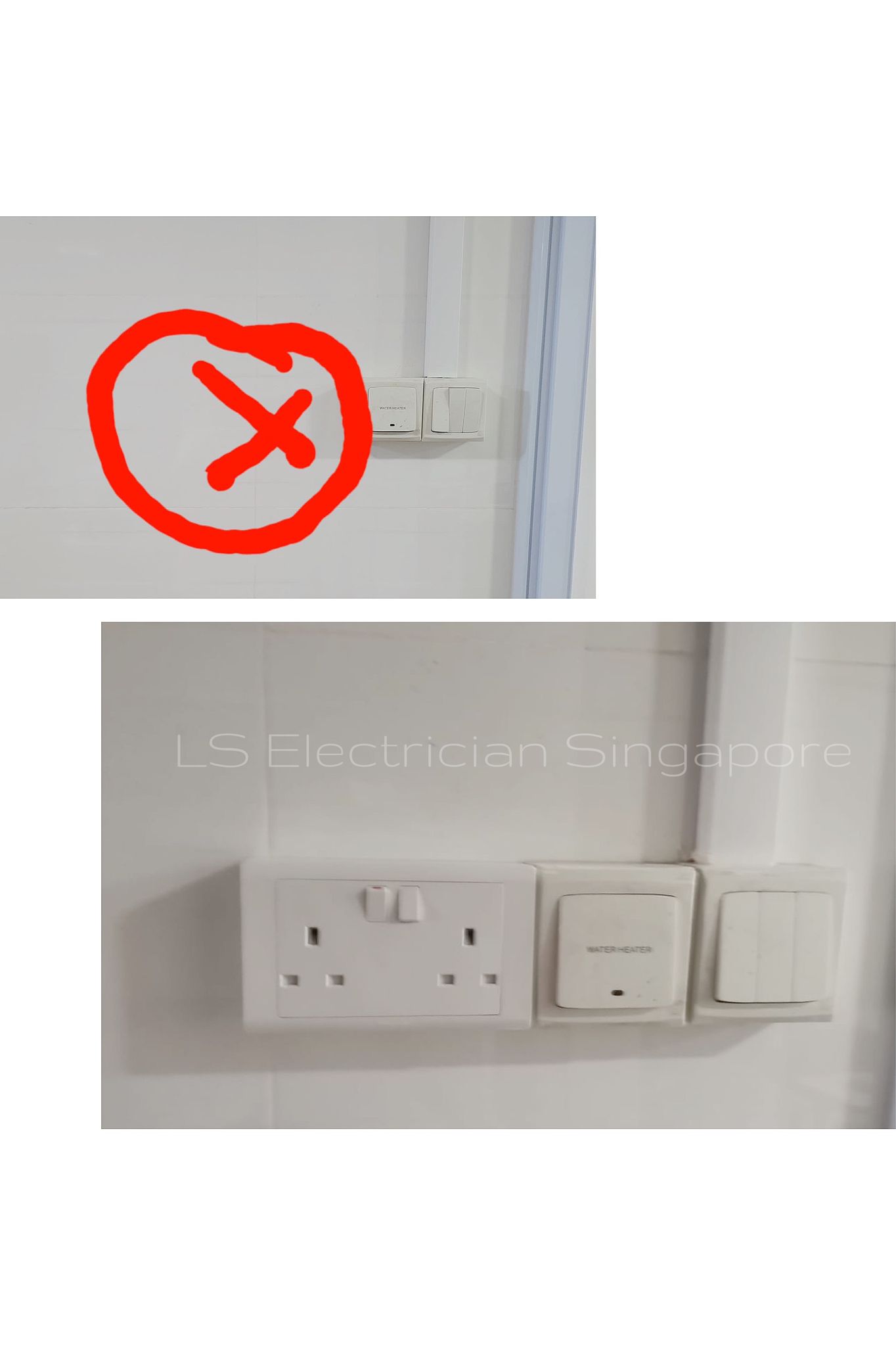 Supply And Install 2x13A Power Socket