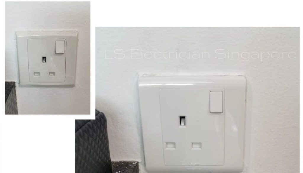 Supply And Replace 13A Single Socket