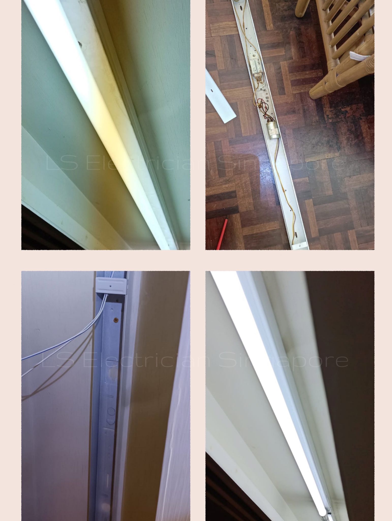 Supply And Replace T8 Led Light Set