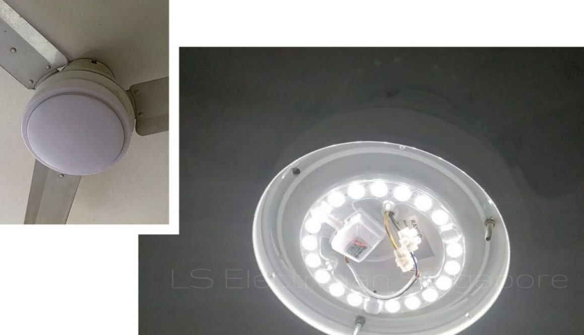 Supply And Replace Ceiling Fan Led Panel