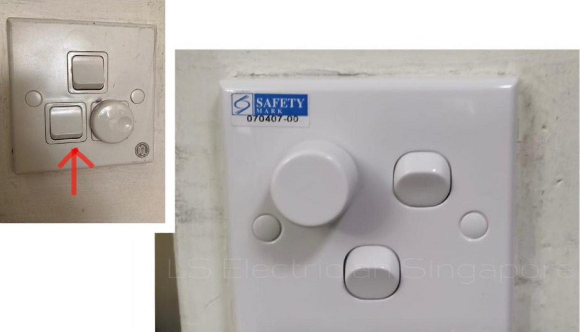 Supply And Replace 2 Gang Dimmer Switch