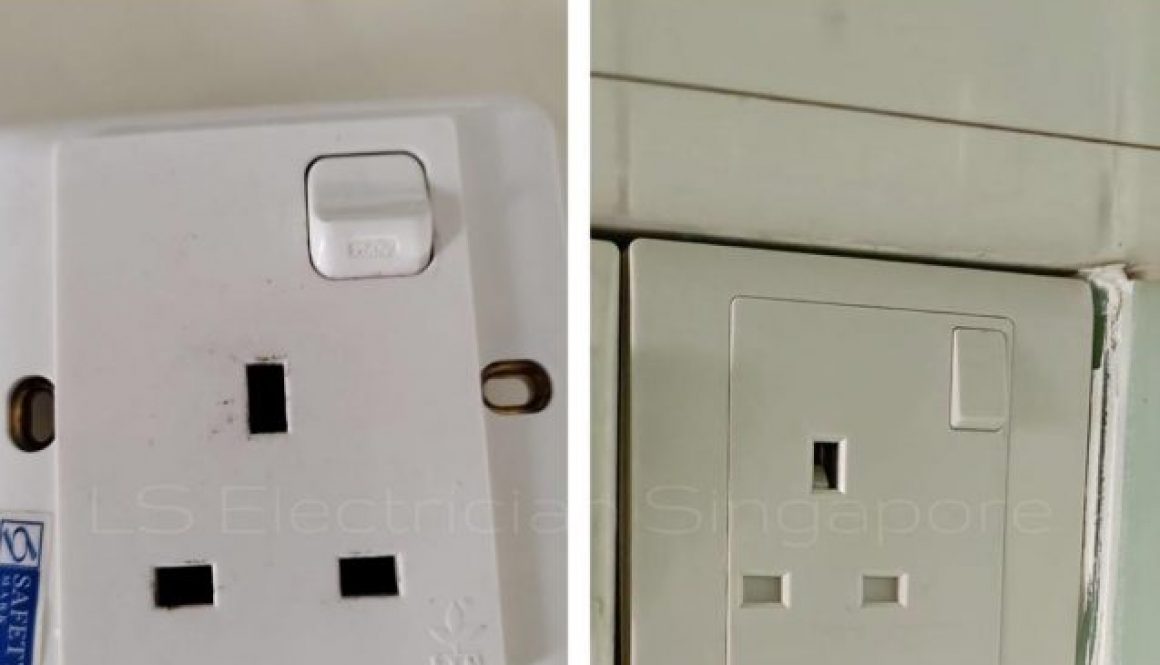 Supply And Replace 13A Single Socket Faceplate