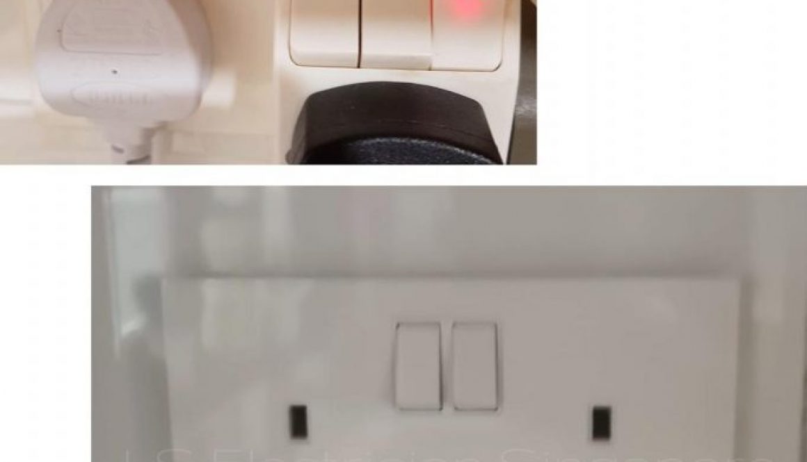 Supply And Replace 2x13A Power Socket Faceplate