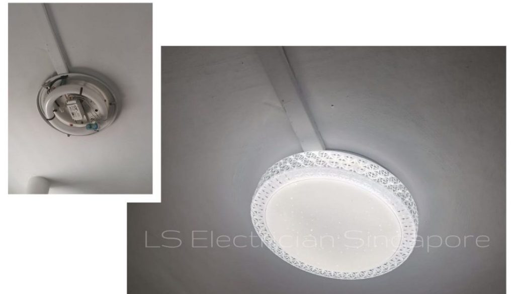 Supply And Replace Led Ceiling Light