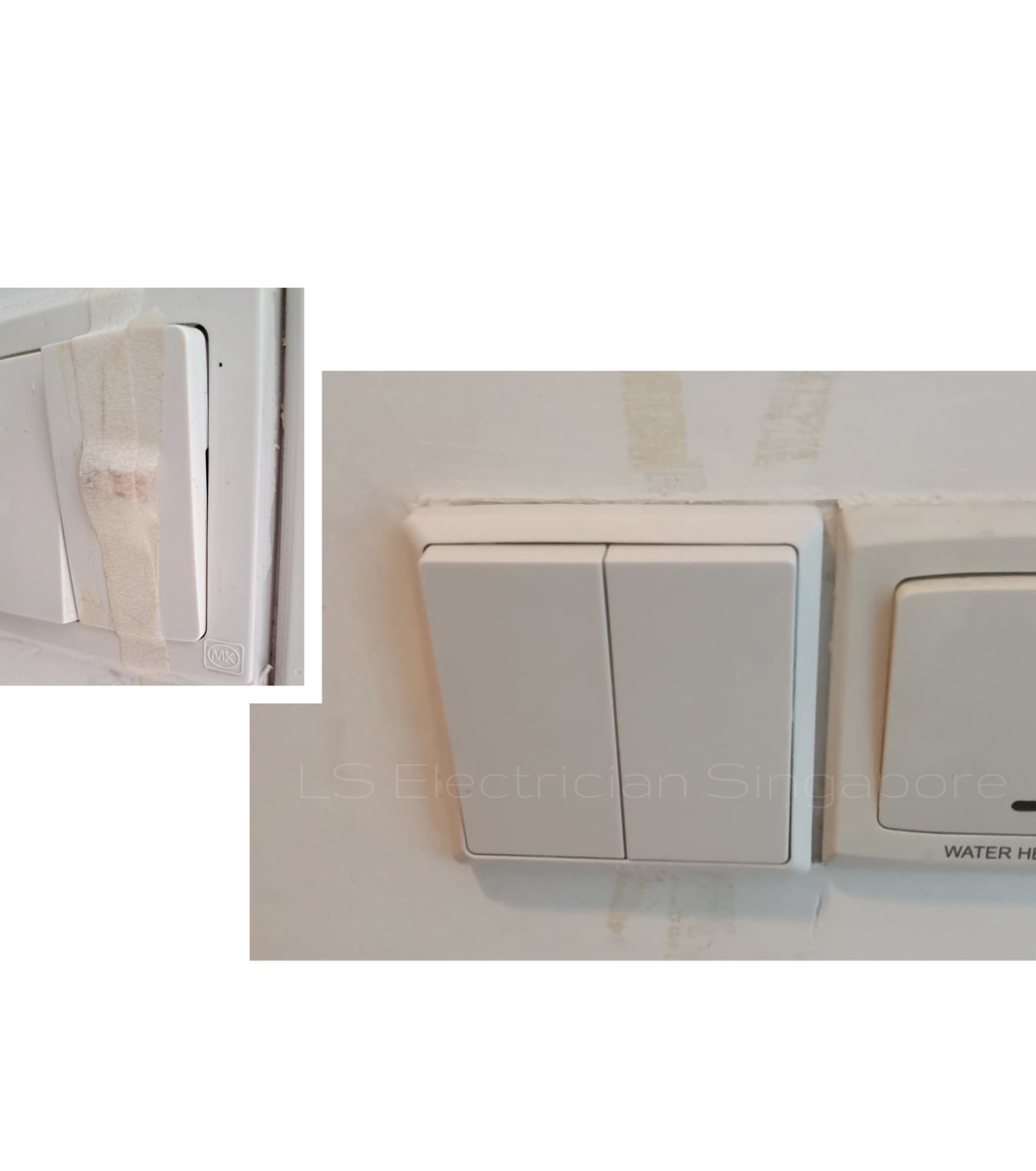 Supply And Replace 2 Gang Switch