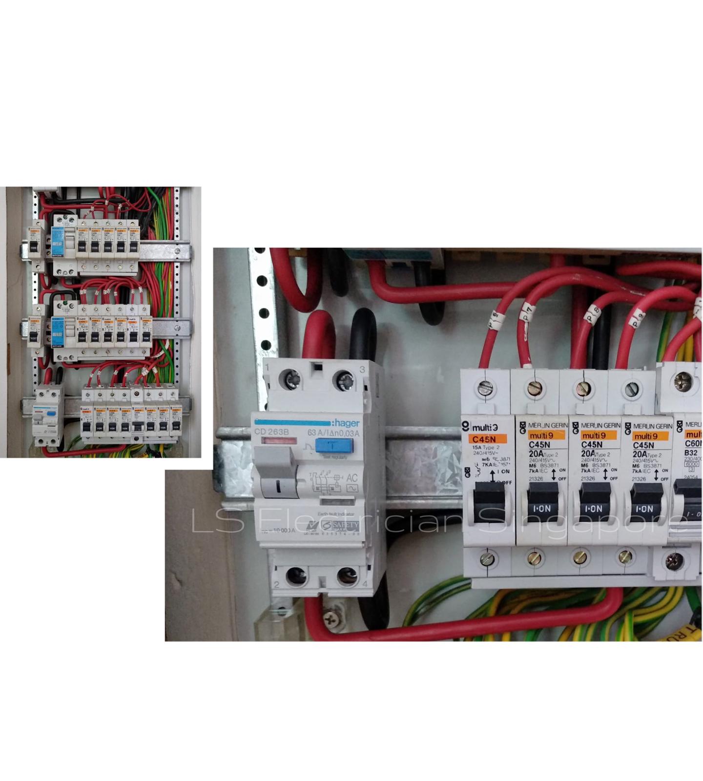 Supply And Replace 63A2P ELCB