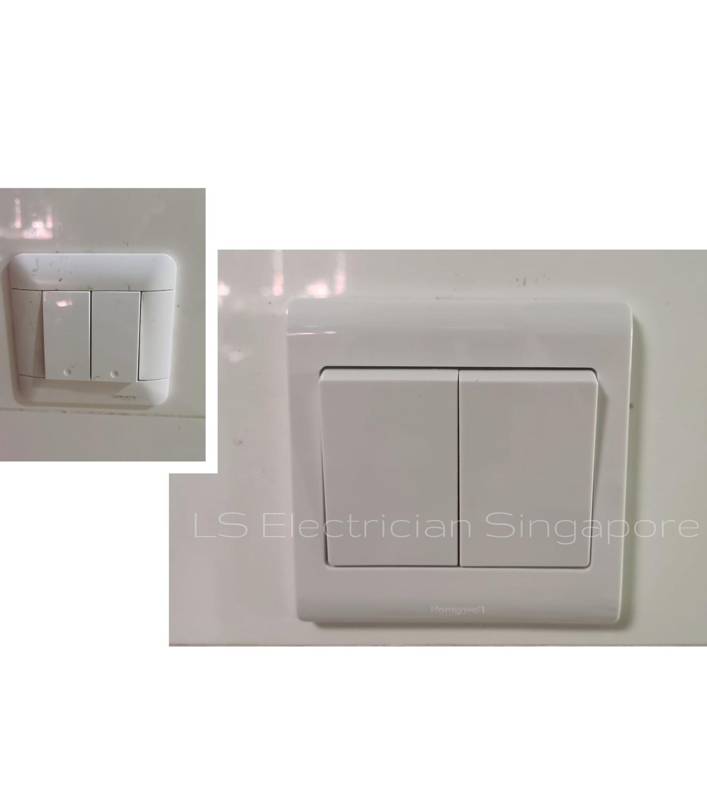 Supply And Replace 2 Gang Switch