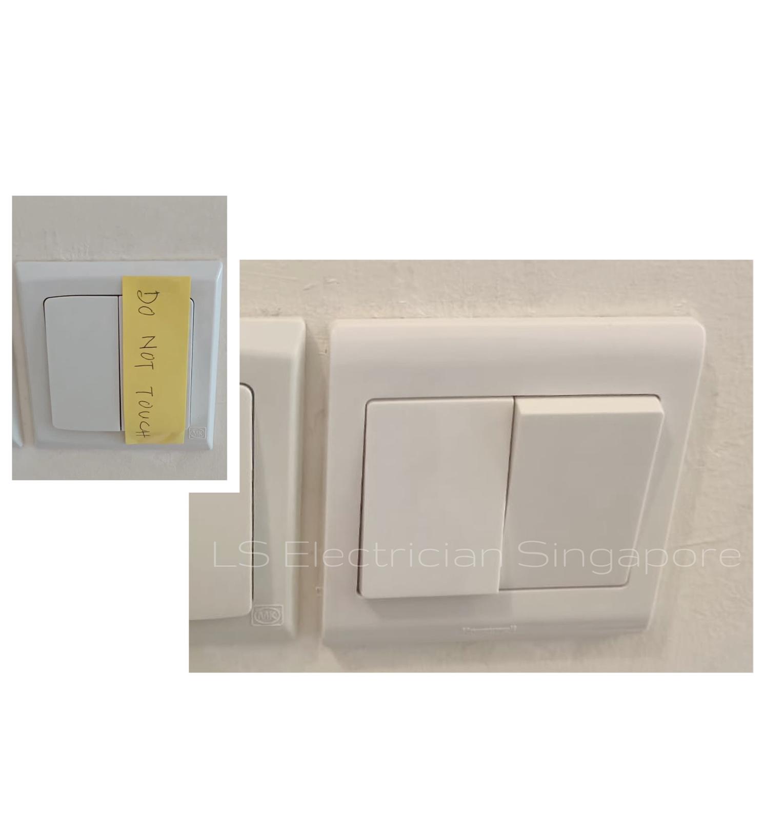 Supply And Replace 2 Gang Switch