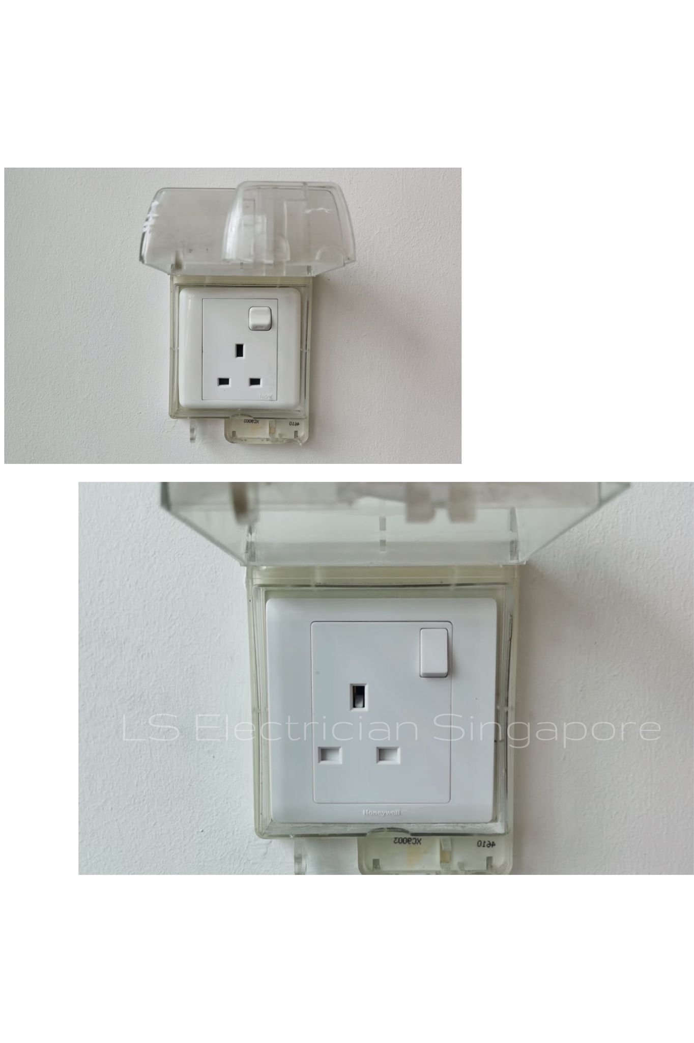 Supply And Replace 13A Single Socket Faceplate