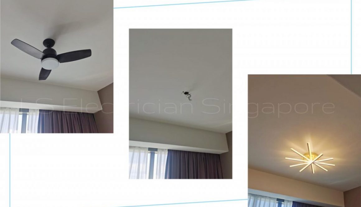 Help Dismantle Ceiling Fan And Install Pendant Light