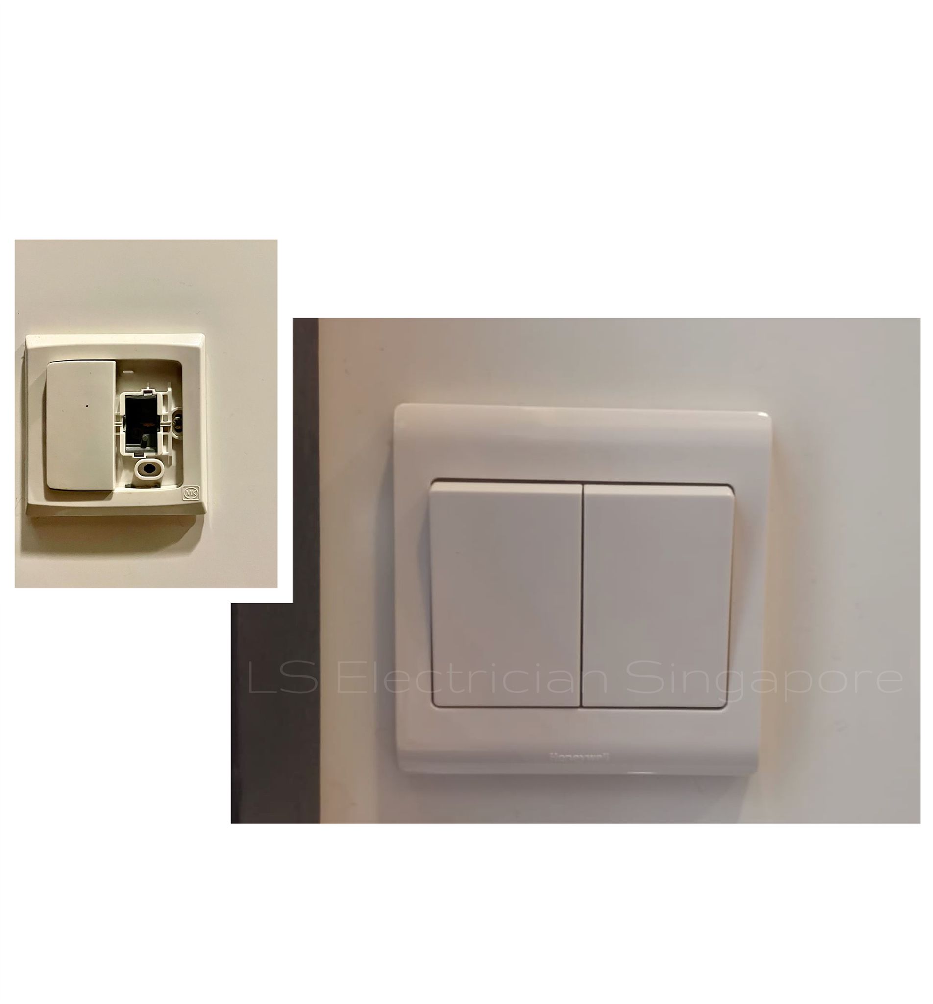 Supply And Replace 2 Gang Switch