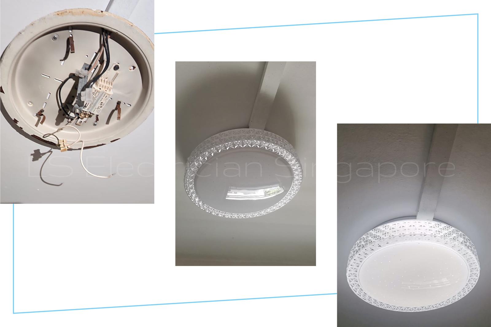 Supply And Replace LED Ceiling Light