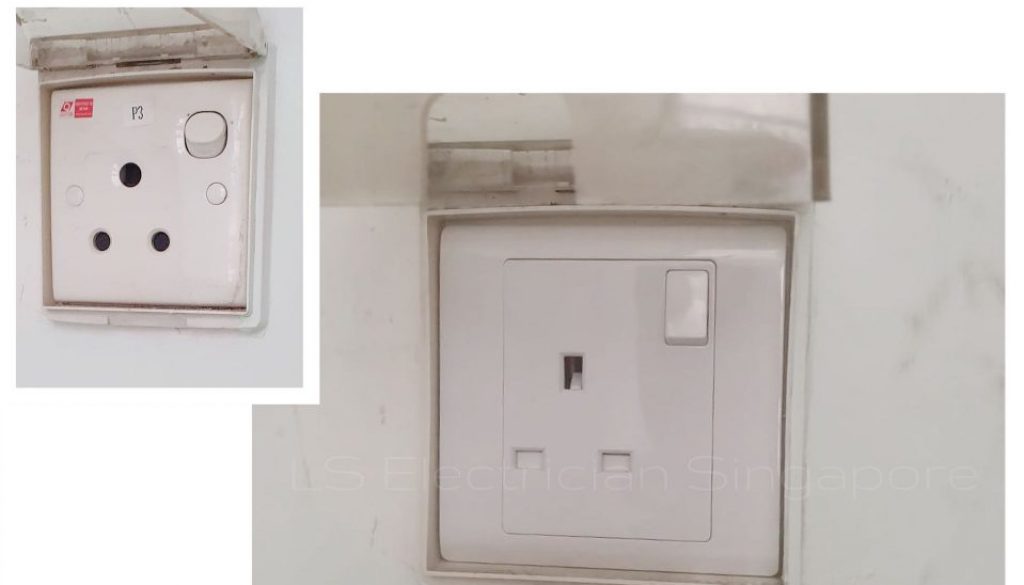 Supply And Replace 13A Single Socket Faceplate