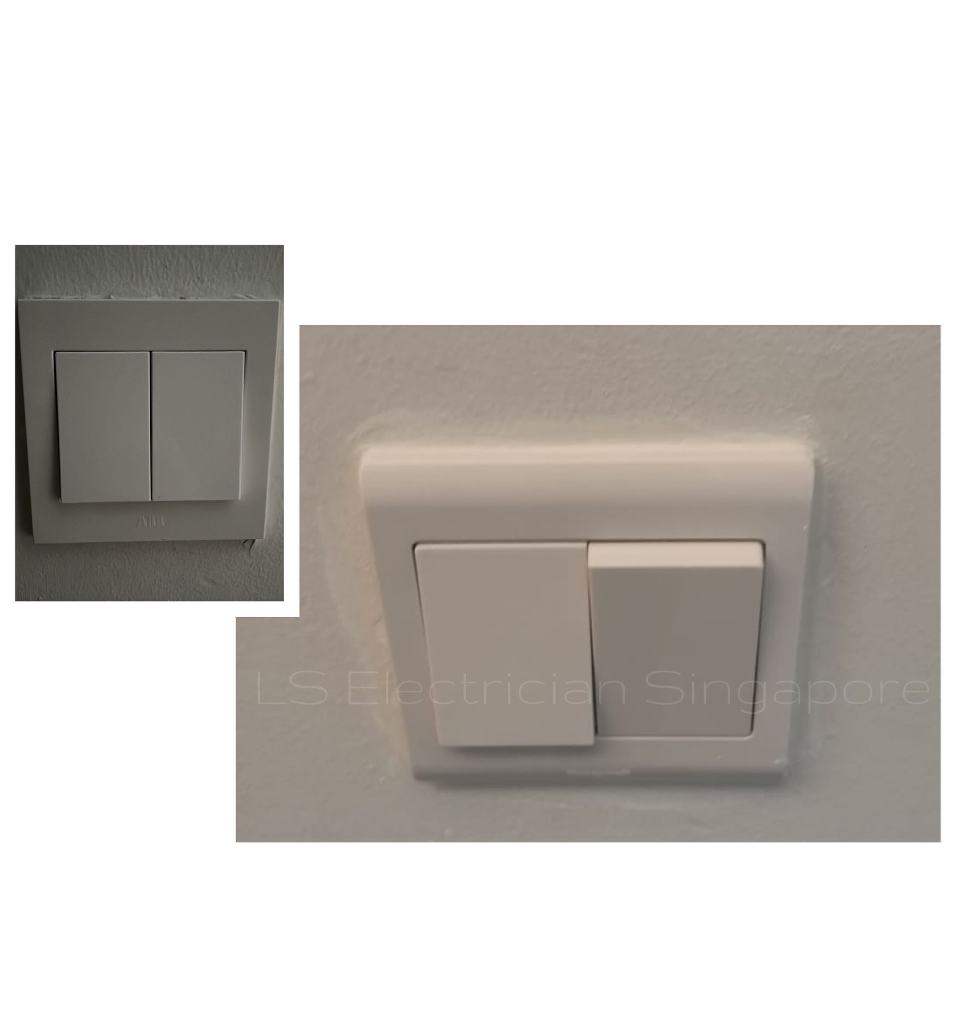 Supply And Replace 2 Gang Switch