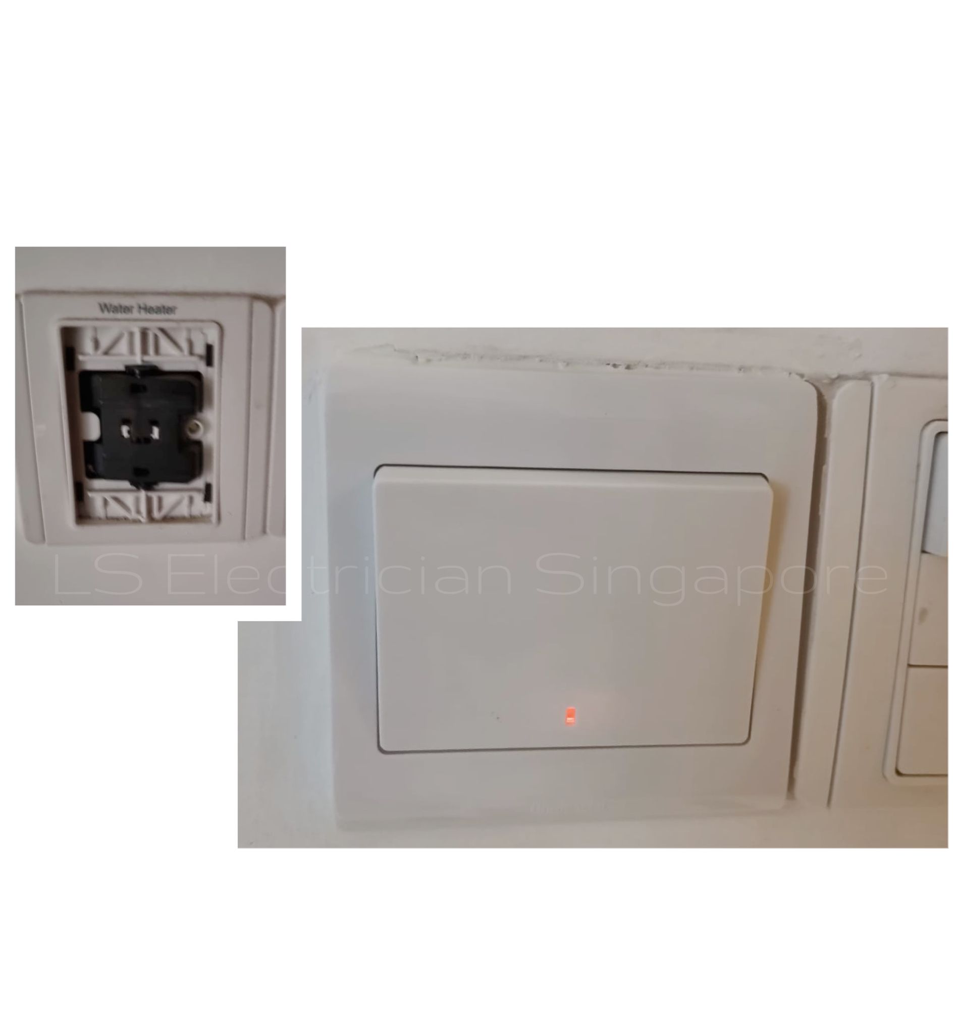 Supply And Replace Water Heater Switch