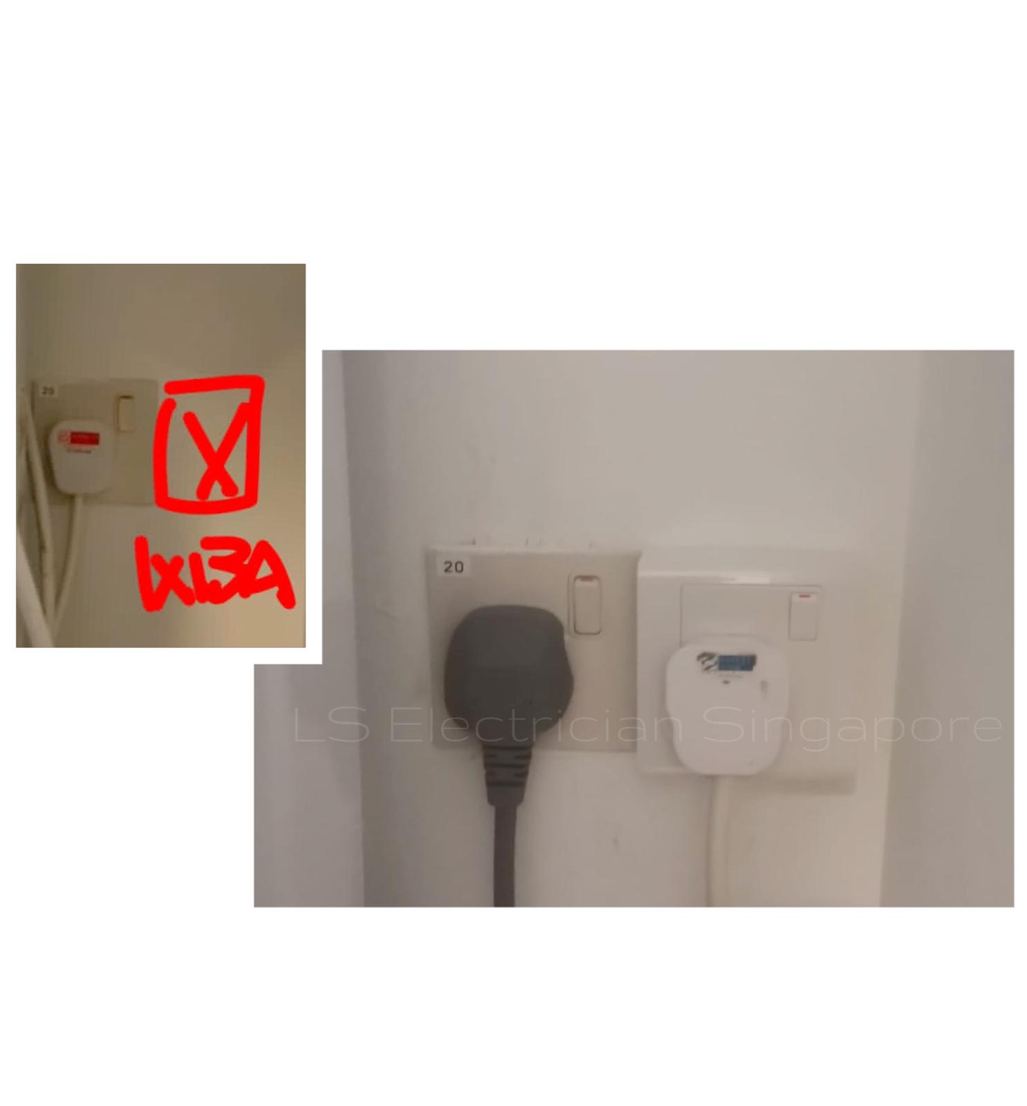 Supply And Install Single Power Point