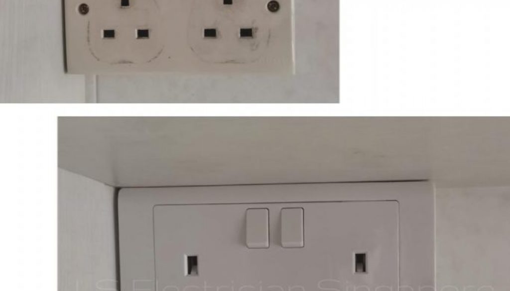 Supply And Replace 2X13A Power Socket