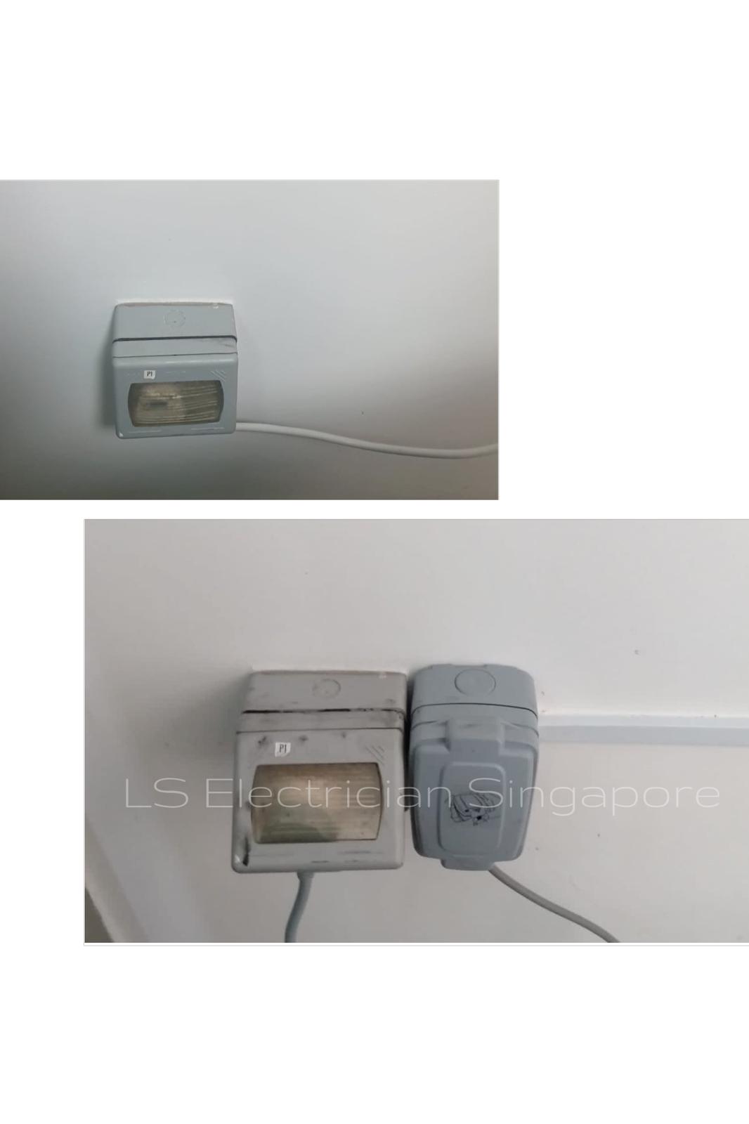 Supply And Install Waterproof Power Socket