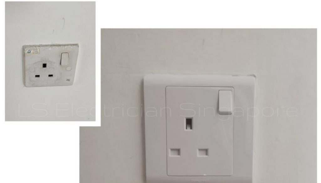 Supply And Replace 13A Single Socket