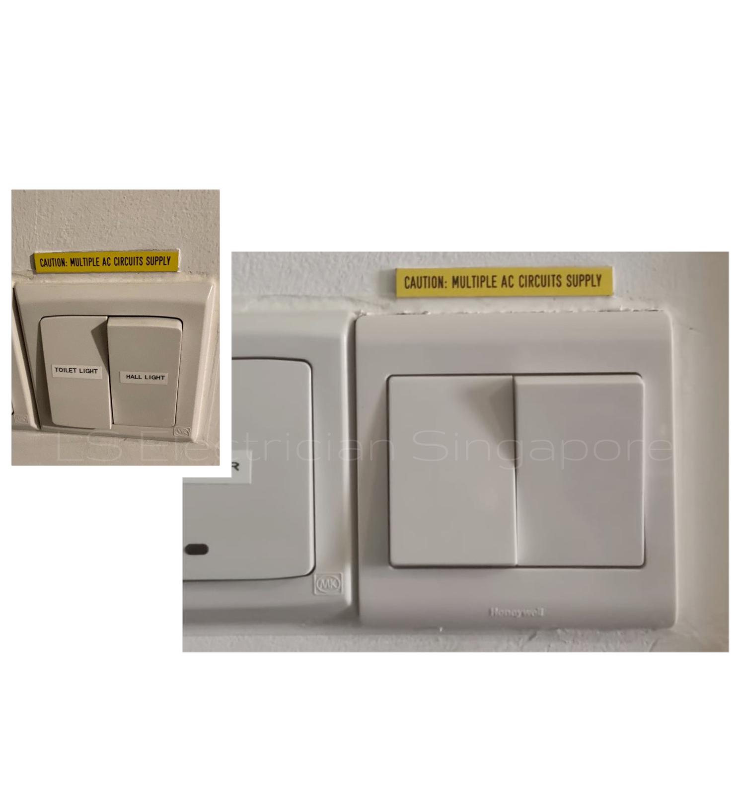 Supply And Replace 2 Gang Switch