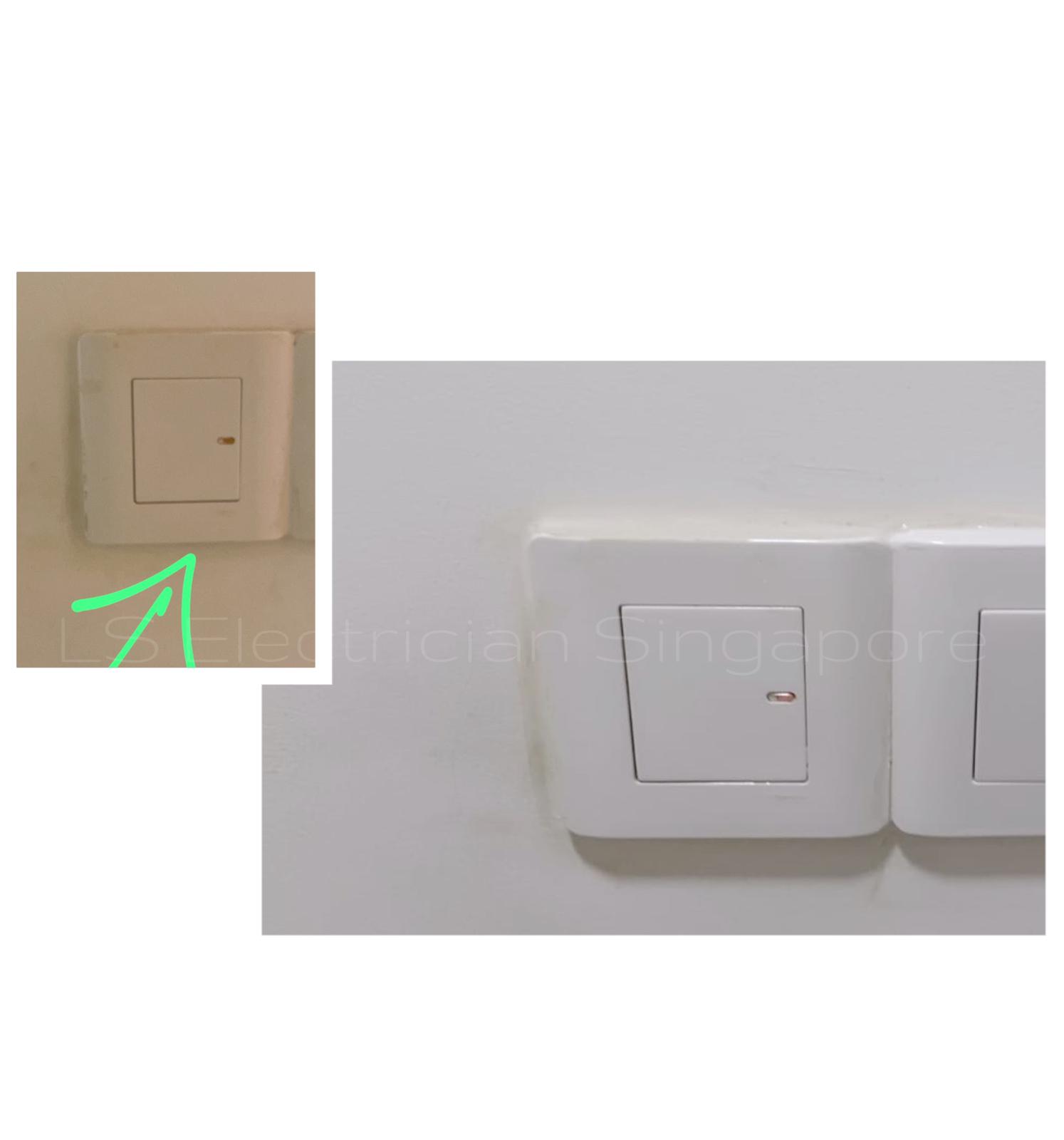 Supply And Replace 20A Water Heater Switch