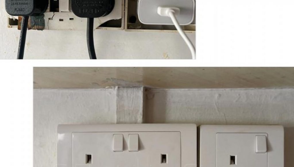 Supply And Replace Power Socket