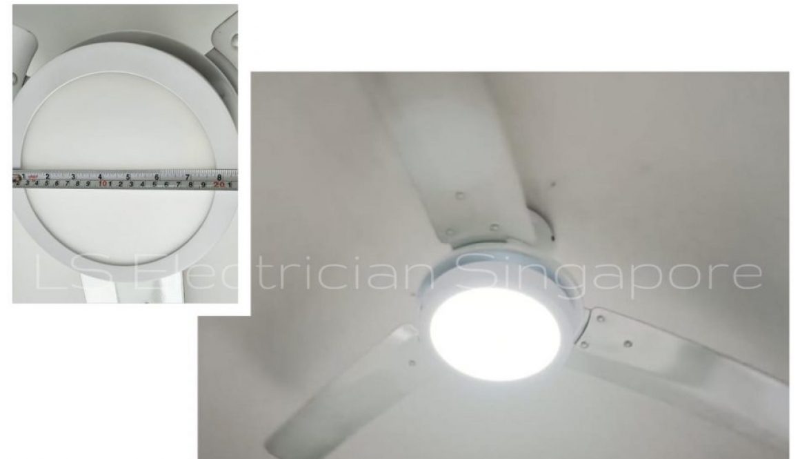 Supply And Replace Ceiling Fan Light